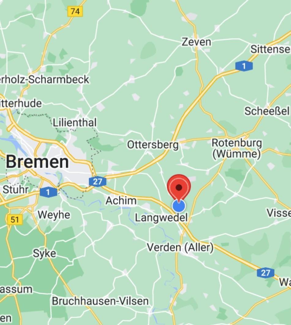 Ferienwohnung Haus Fischer Langwedel  Exteriör bild